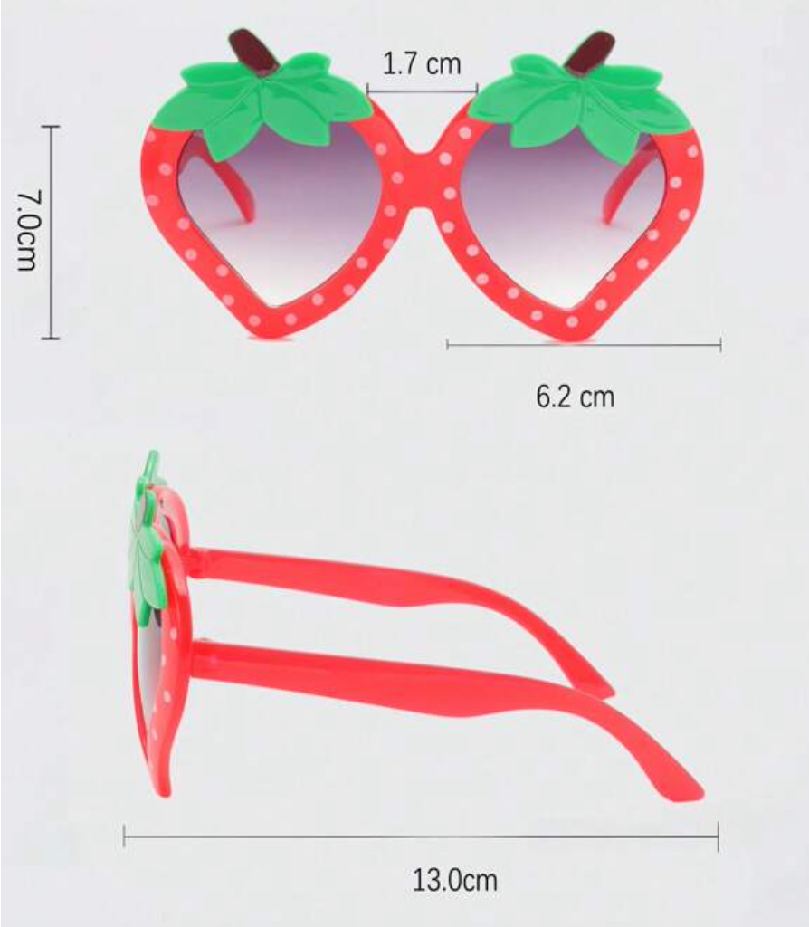 Children's Strawberry Sunglasses