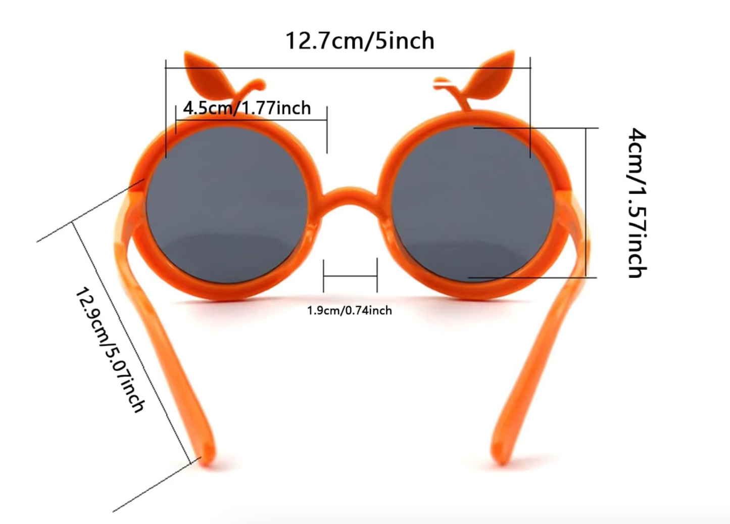 Children's Orange Sunglasses
