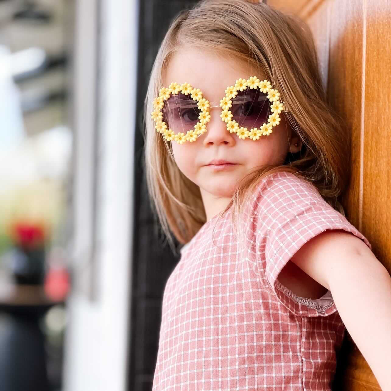 Children's Yellow Daisy Sunglasses