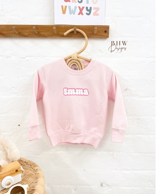 Personalised Sweatshirt - Pink