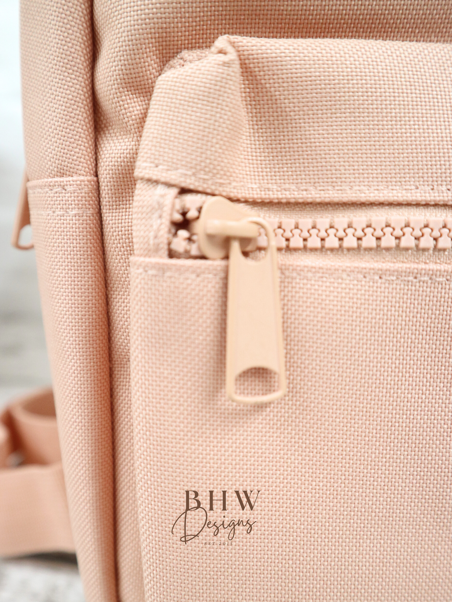 Personalised Kid's Mini Backpack - Peach