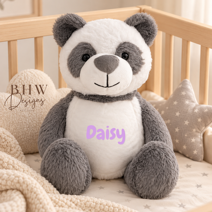Personalised Panda Soft Toy
