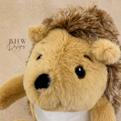Personalised Mini Hedgehog Soft Toy