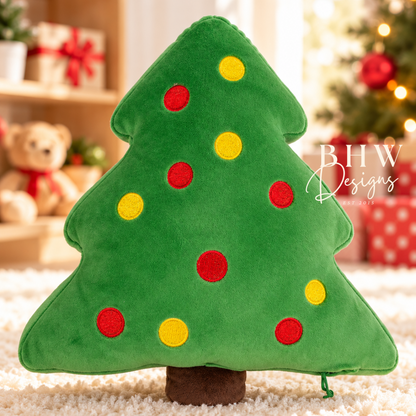 Personalised Christmas Tree Squishy Soft Toy