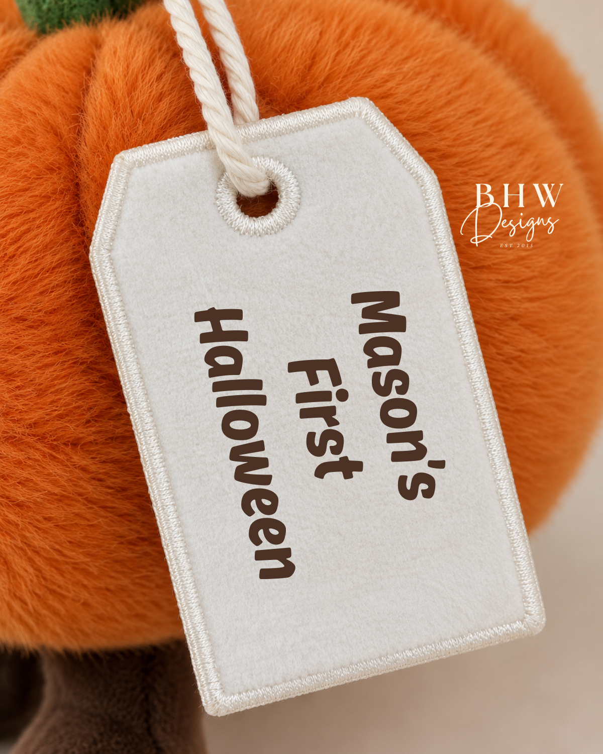 Personalised Pumpkin Soft Toy