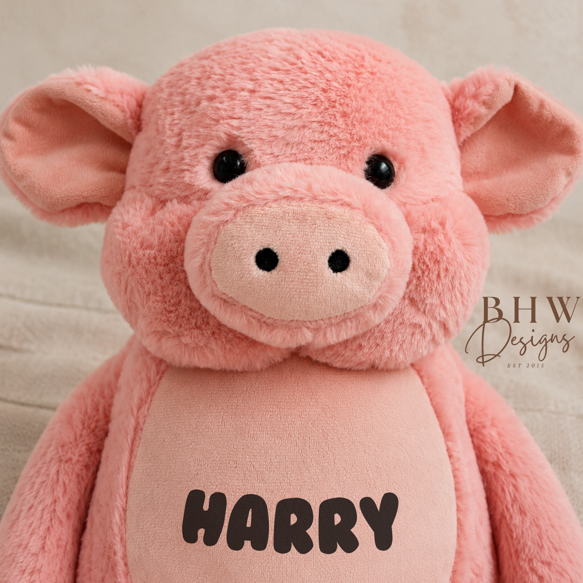 Personalised Pig Soft Toy