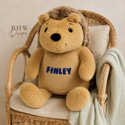 Personalised Hedgehog Soft Toy