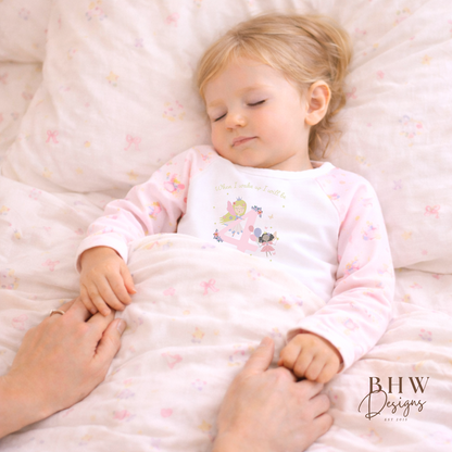 Personalised Birthday Fairy & Unicorn Pyjamas