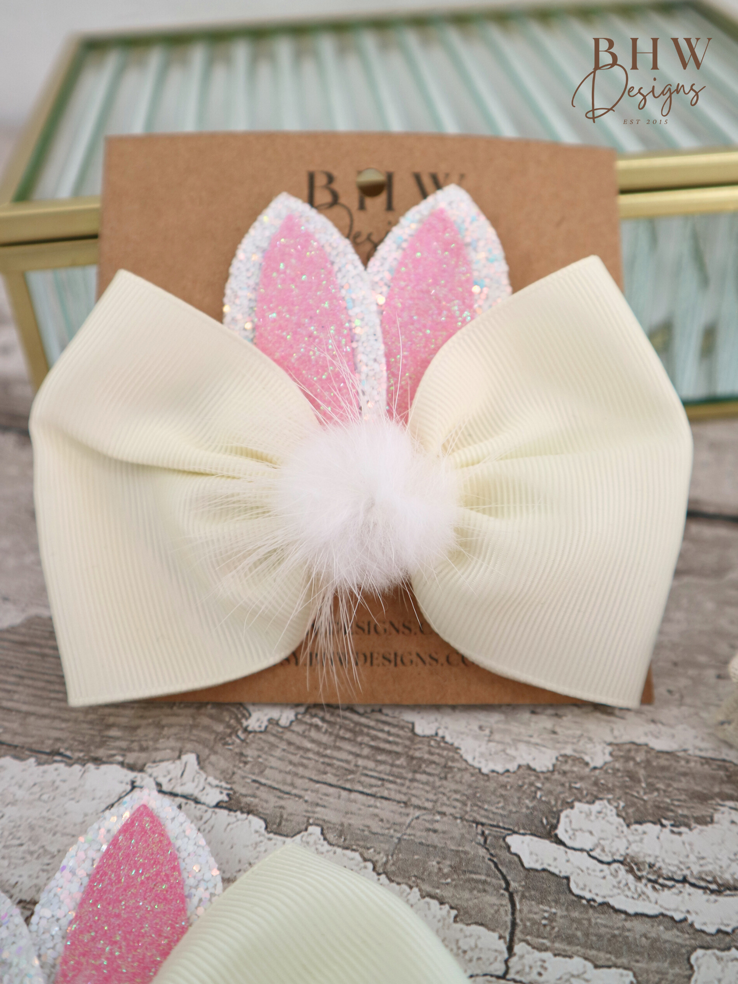 Girl's Bunny Ear Hair Bow