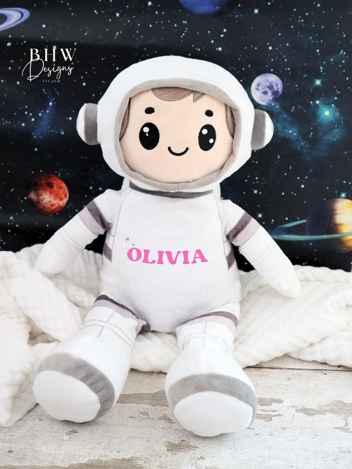 Personalised Astronaut Soft Toy