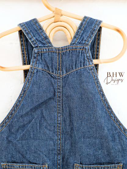 Personalised Denim Dungarees