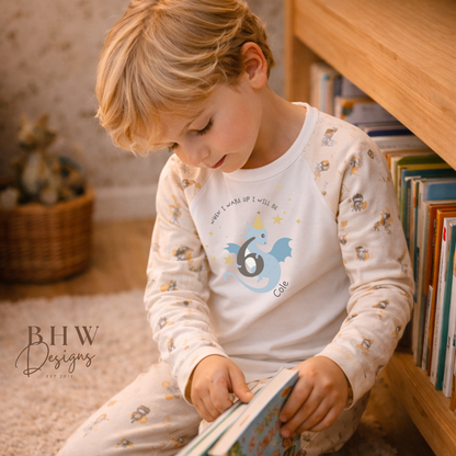 Child reading a book in a cozy room with books and toys.