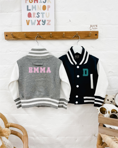 Varsity Jacket - Grey