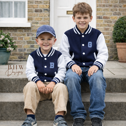 Varsity Jacket - Oxford Navy