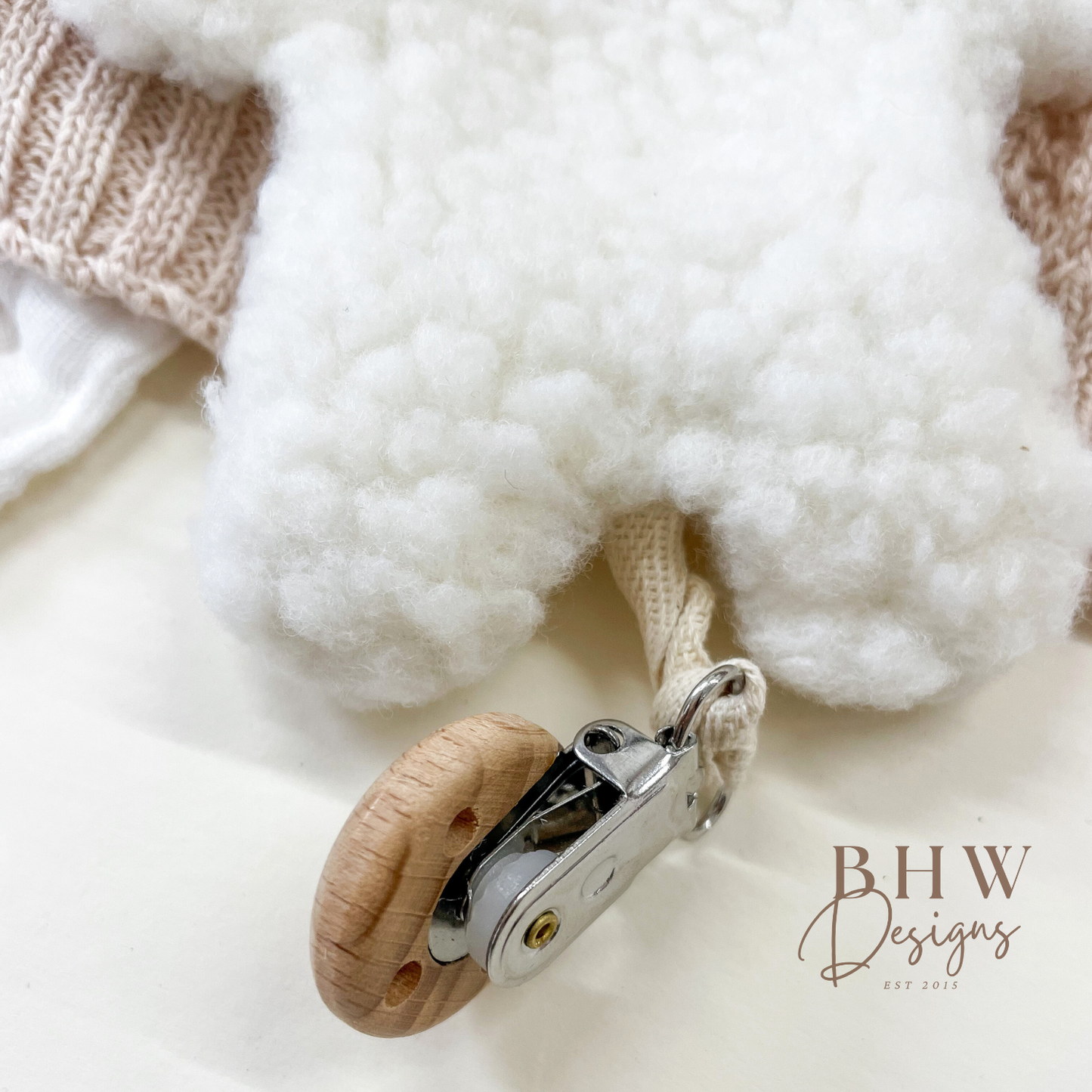 close up of the dummy clip 