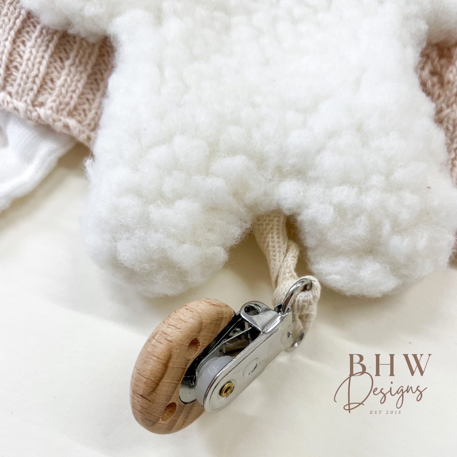 close up of the dummy clip 