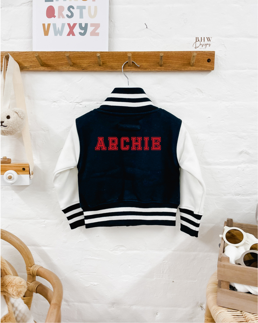 Varsity Jacket - Black
