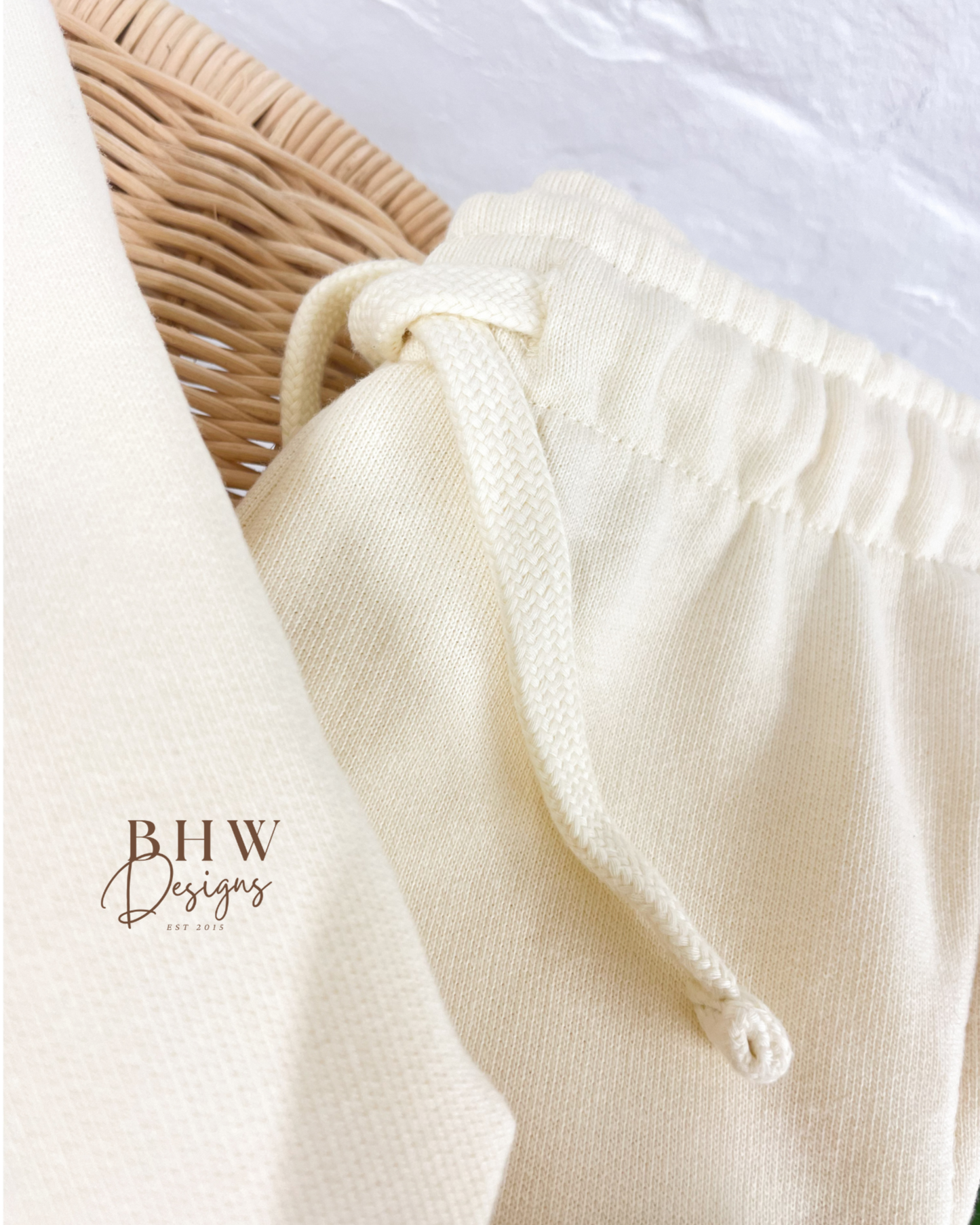 Personalised Sweater and Short Jersey Set - Vanilla