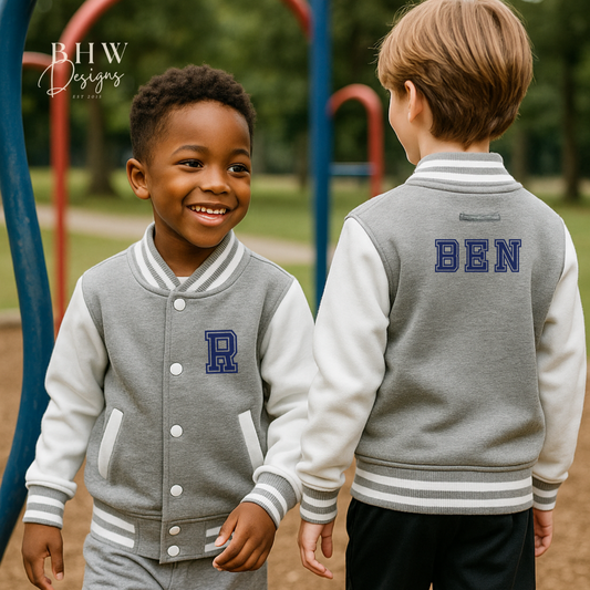 Varsity Jacket - Grey