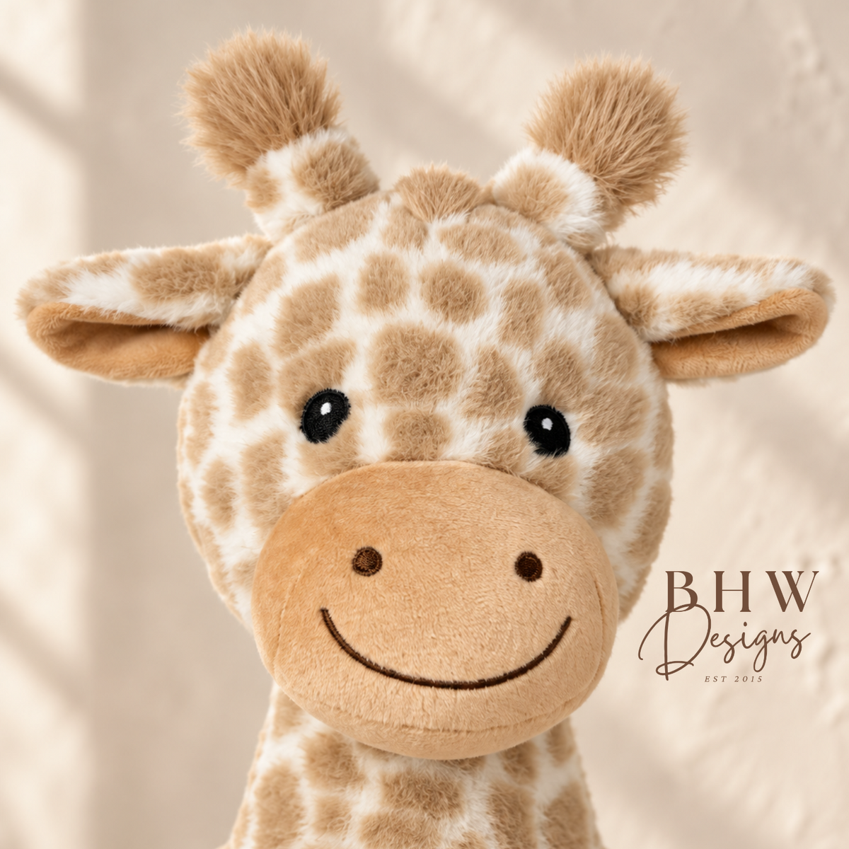 Personalised Giraffe Soft Toy