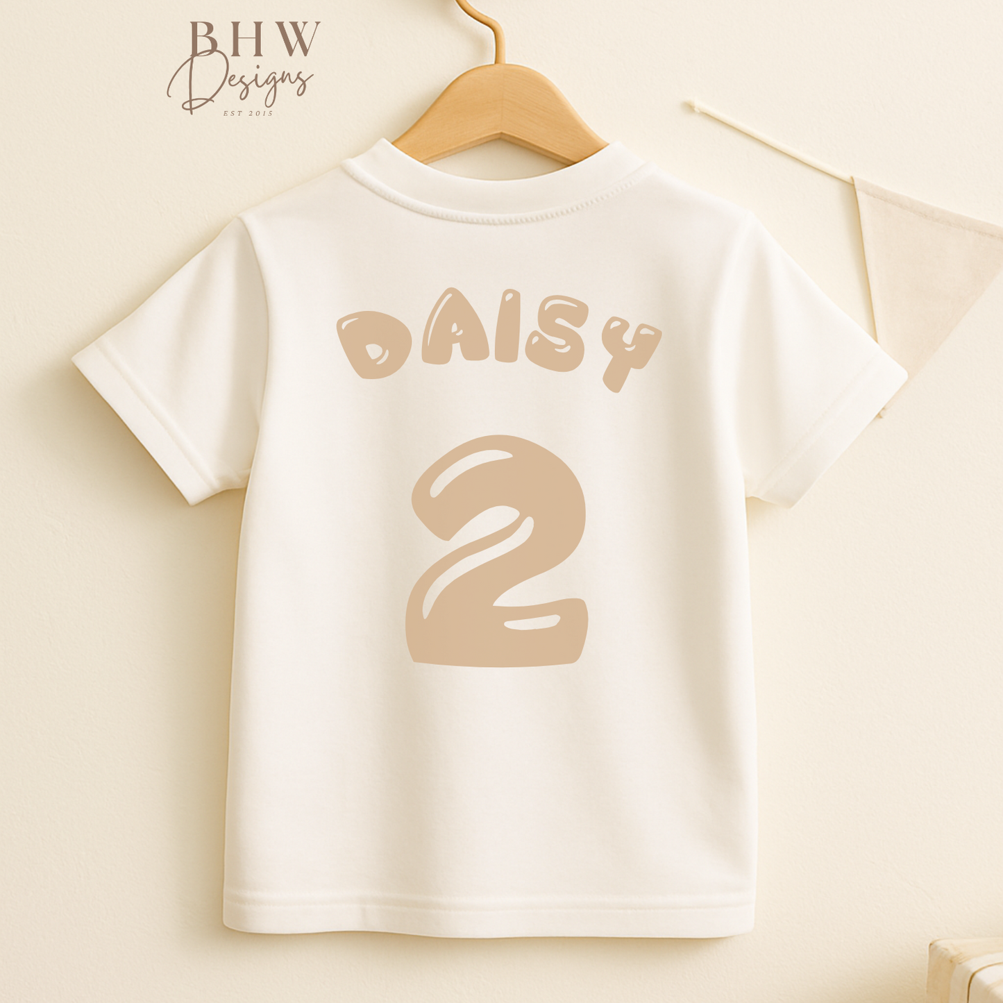 Birthday Age and Name T-shirt