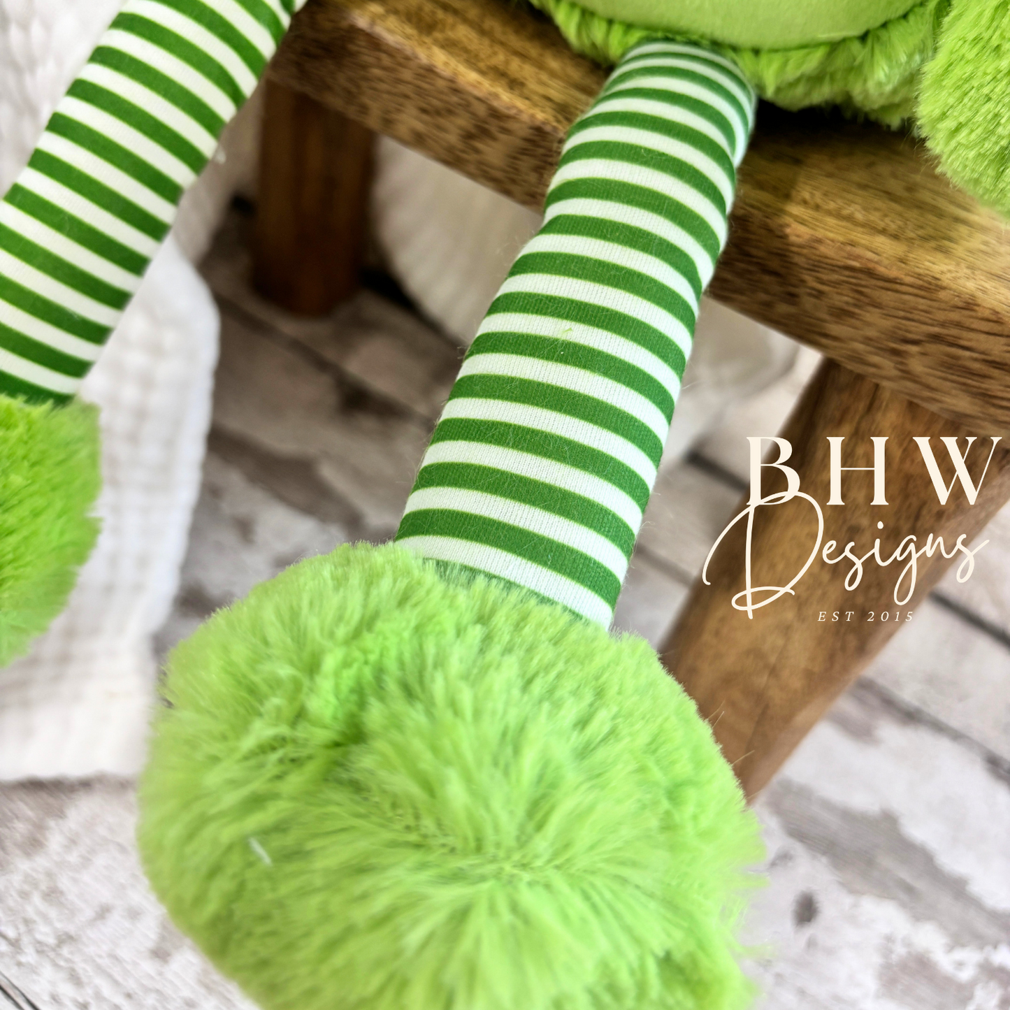 Personalised Frog Soft Toy