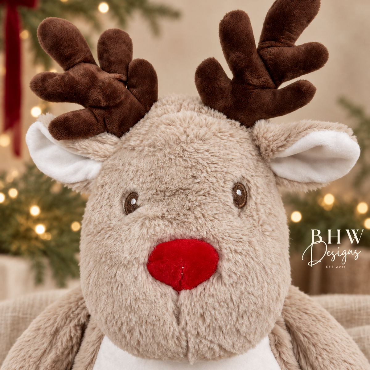Personalised First Christmas Reindeer