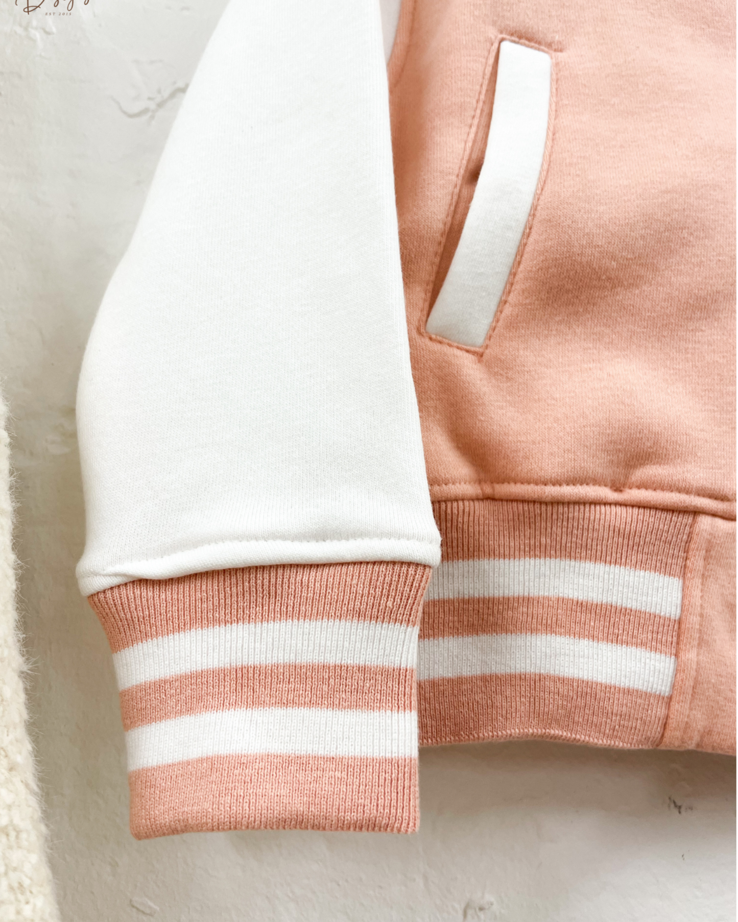 Varsity Jacket - Dusky Pink