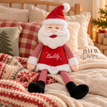 Personalised Santa Soft Toy