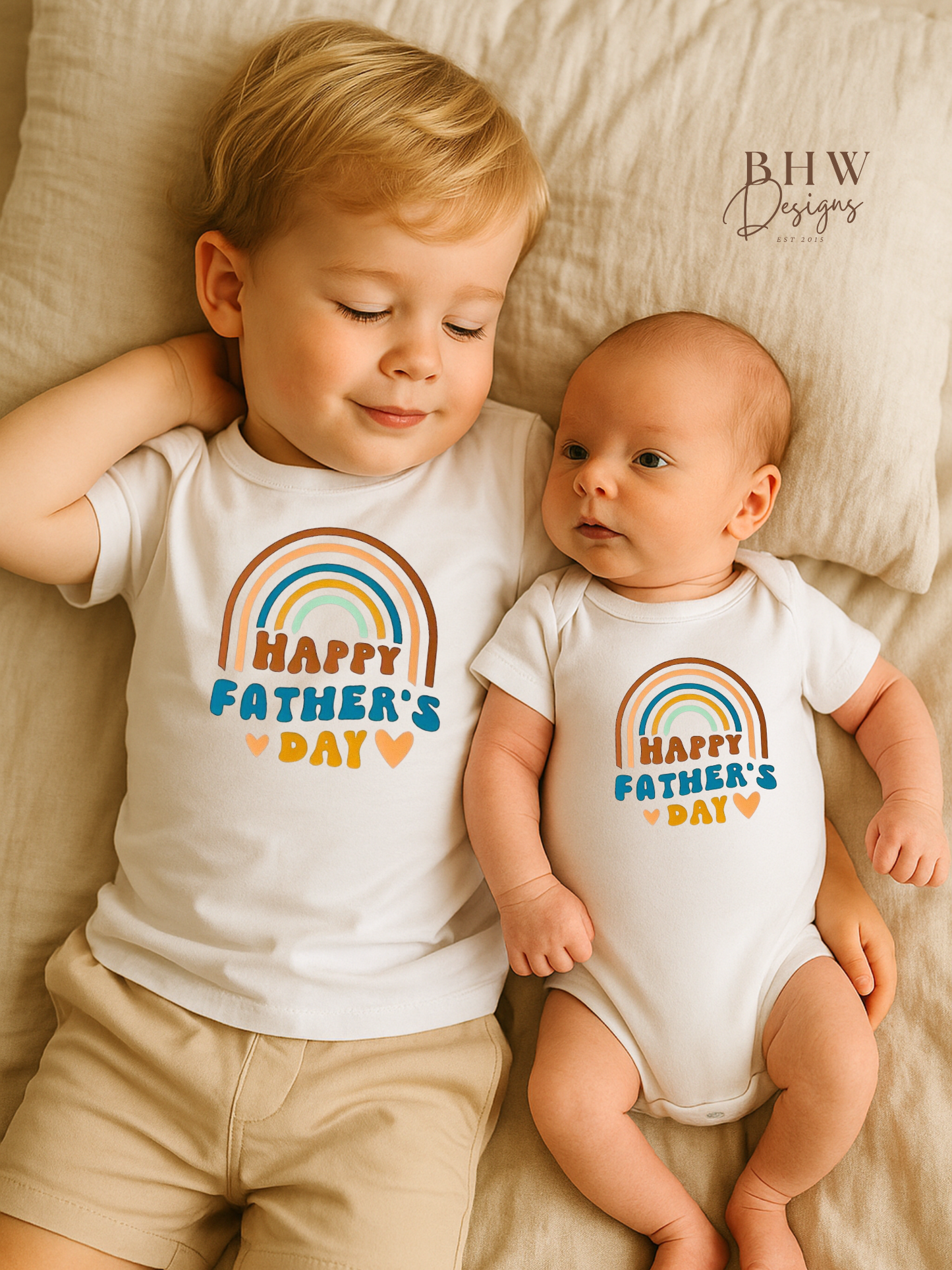 Happy Father's Day Baby Vest