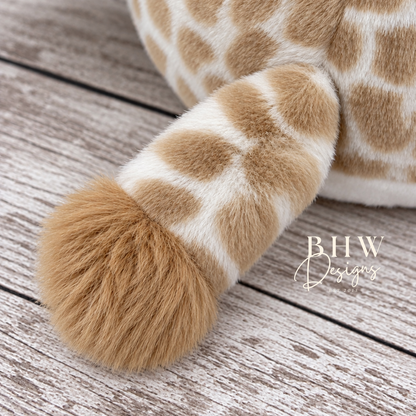 Personalised Giraffe Soft Toy