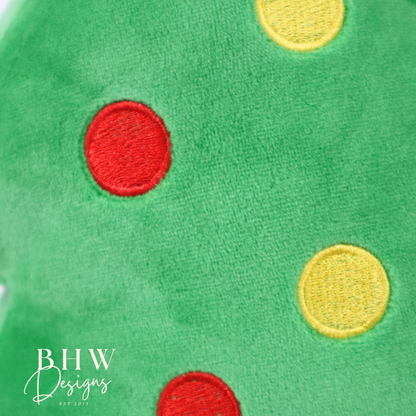 Personalised Christmas Tree Squishy Toy