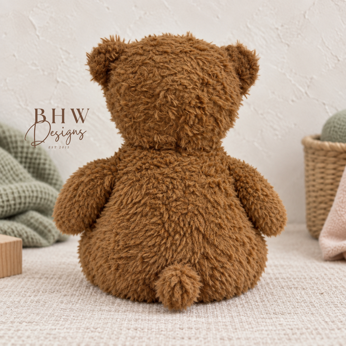 Personalised Brown Teddy Bear