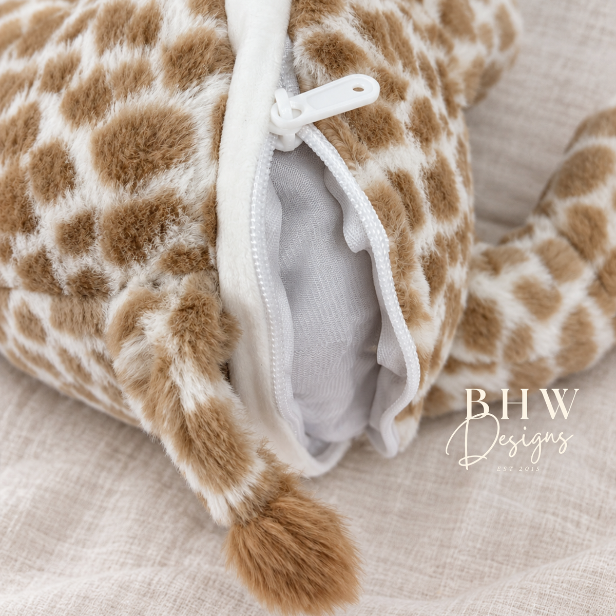 Personalised Giraffe Soft Toy