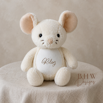 Personalised Mouse Mini Soft Toy