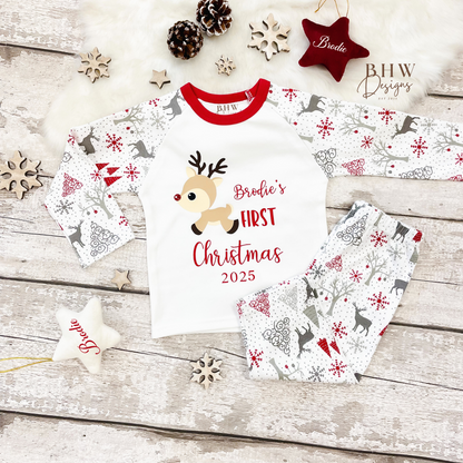 Personalised First Christmas Pyjamas