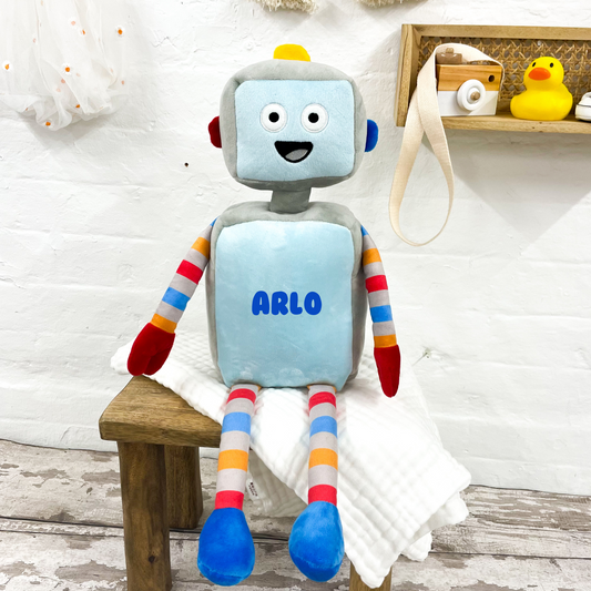 Personalised Robot Soft Toy