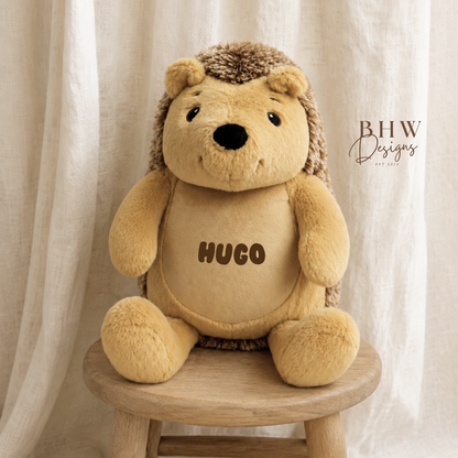 Personalised Hedgehog Soft Toy