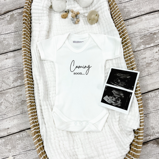 Coming soon Baby Vest