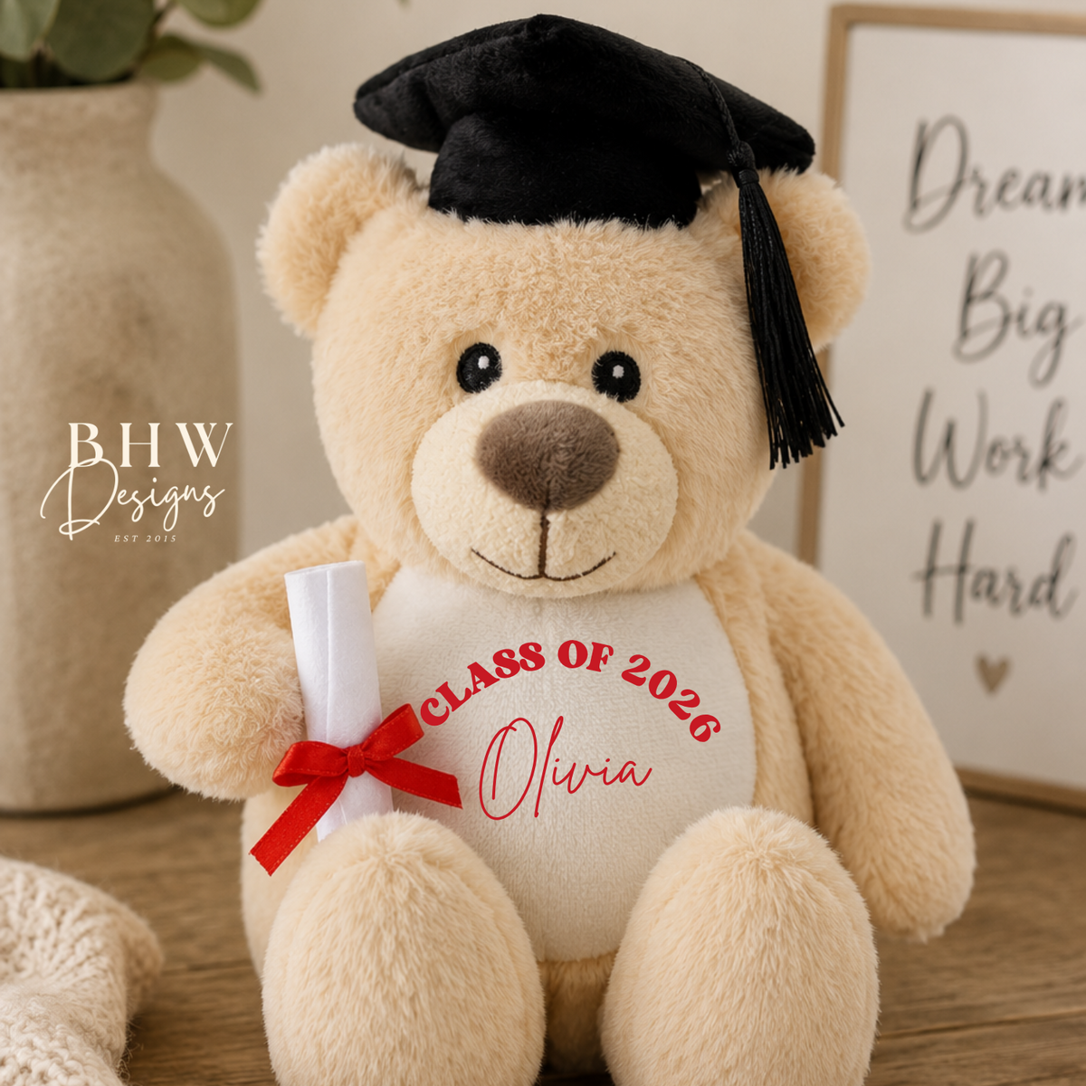 Personalised Graduation Teddy