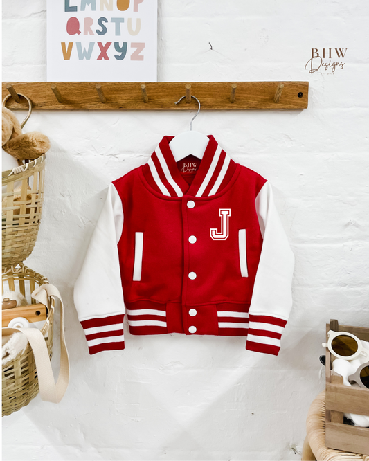 Varsity Jacket - Red
