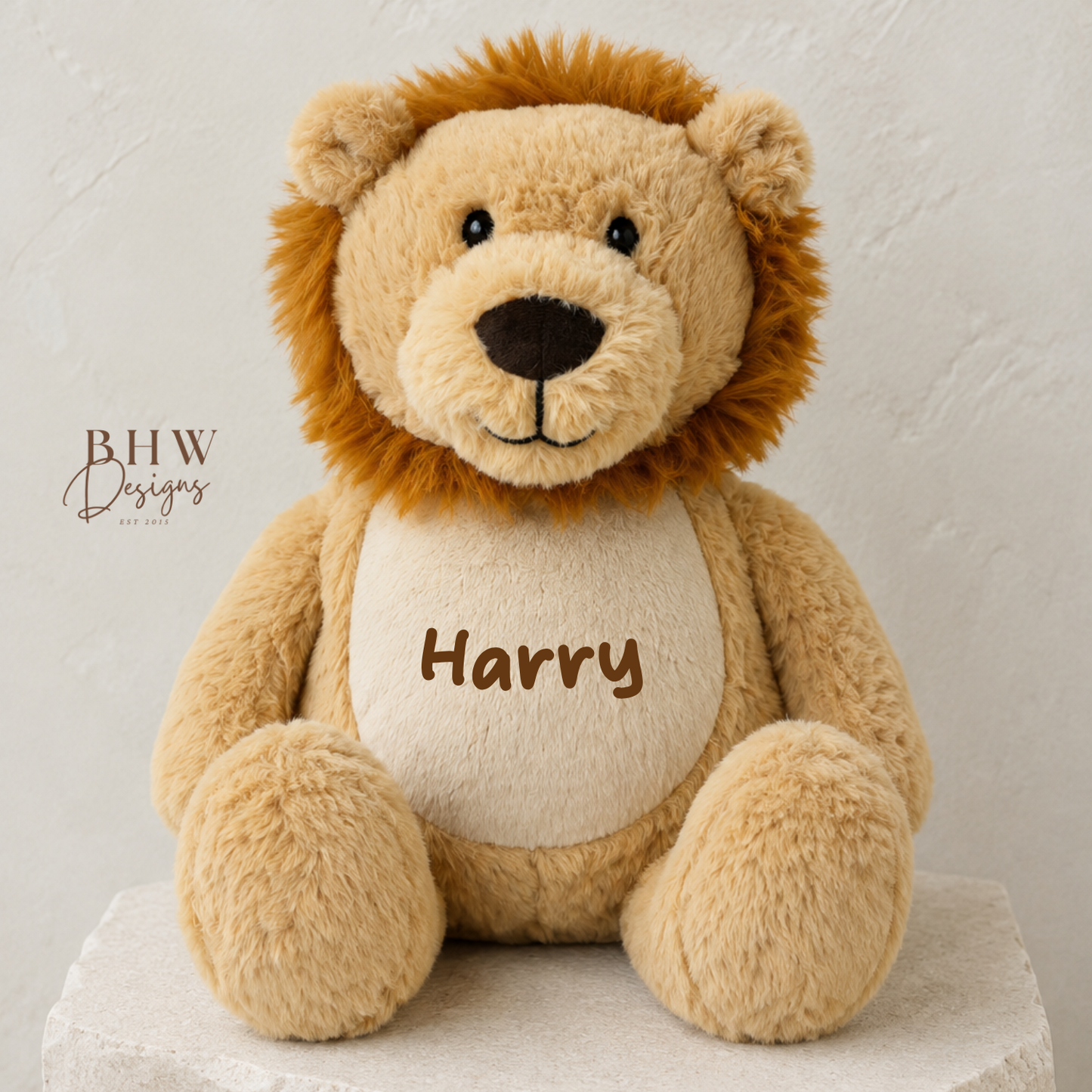 Personalised Lion Soft Toy