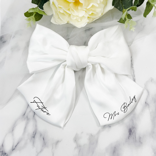 Personalised Hair Bow
