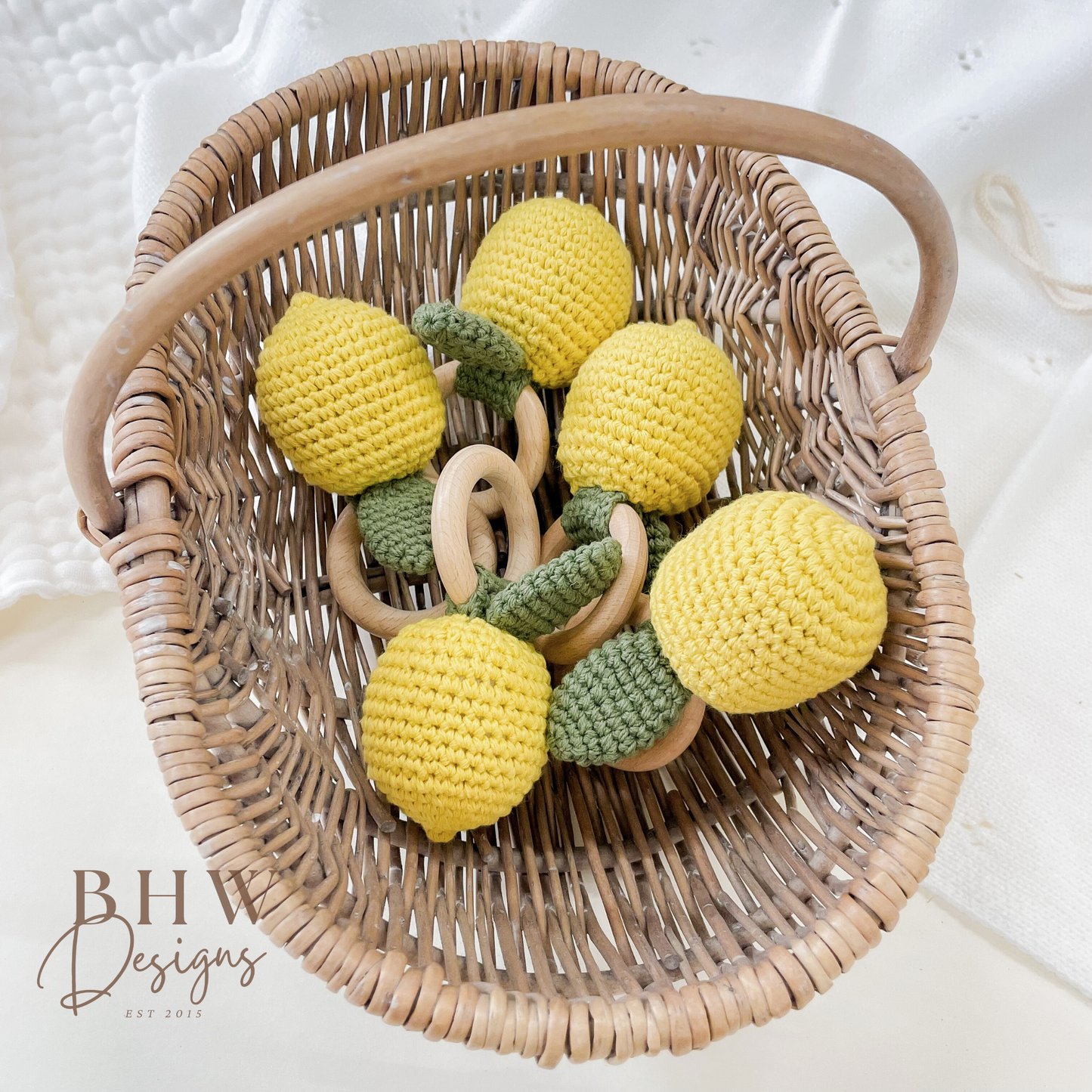 Crochet Lemon Rattle