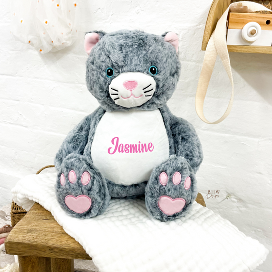 Personalised Cat Soft Toy