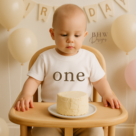 One Birthday Children's T-shirt
