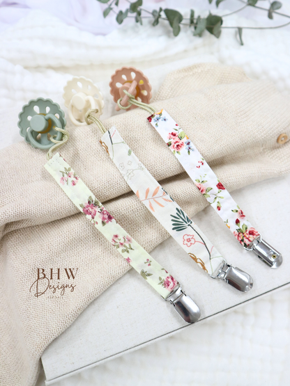 Floral Dummy Clips