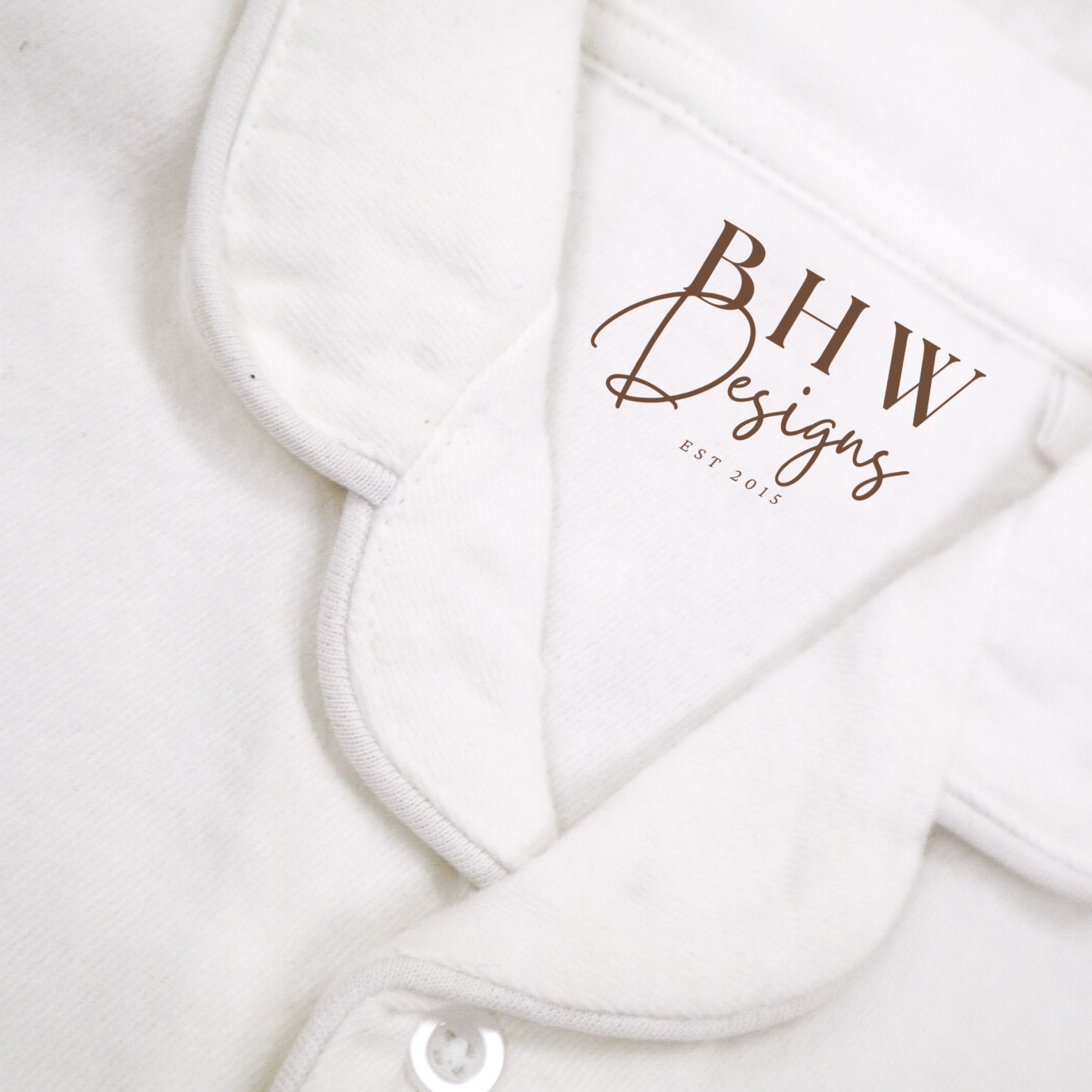 close up of White children pyjamas outfit with