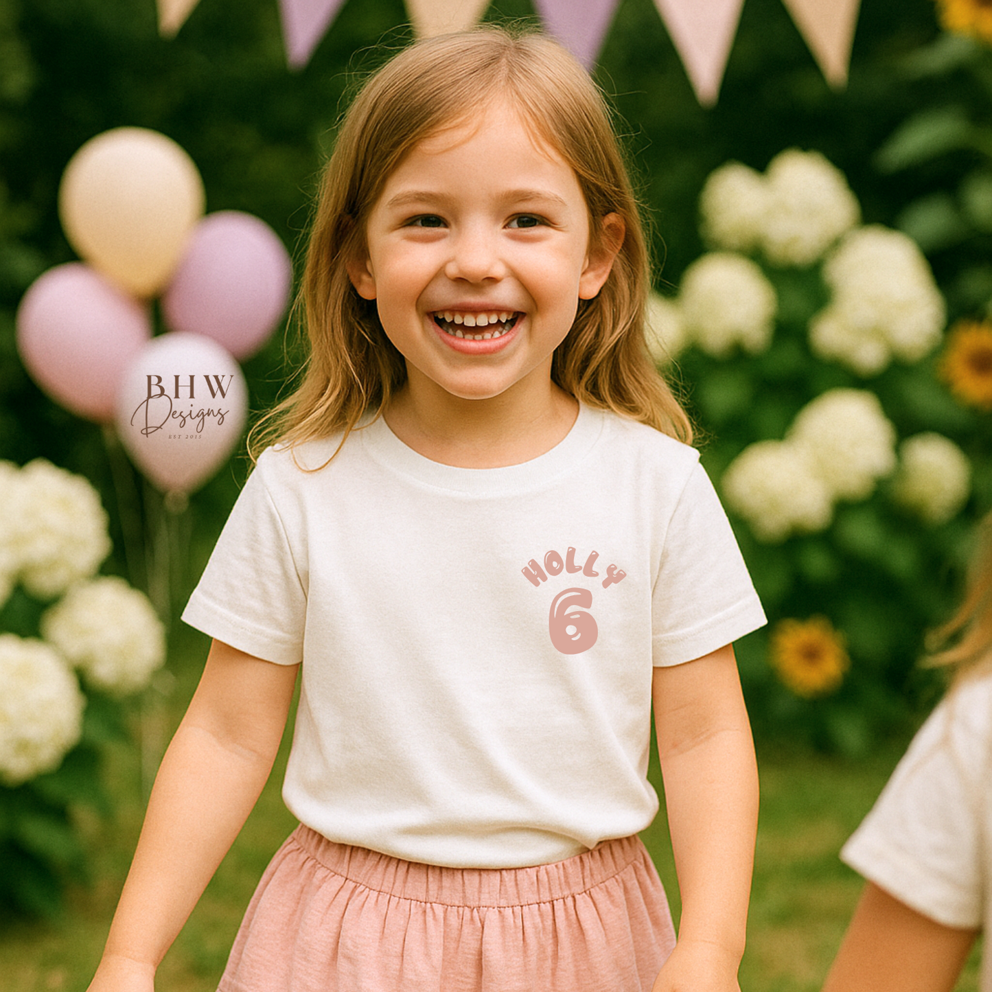 Birthday Age and Name T-shirt