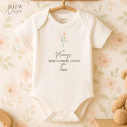 If Mummy's were Flowers - Bodysuit